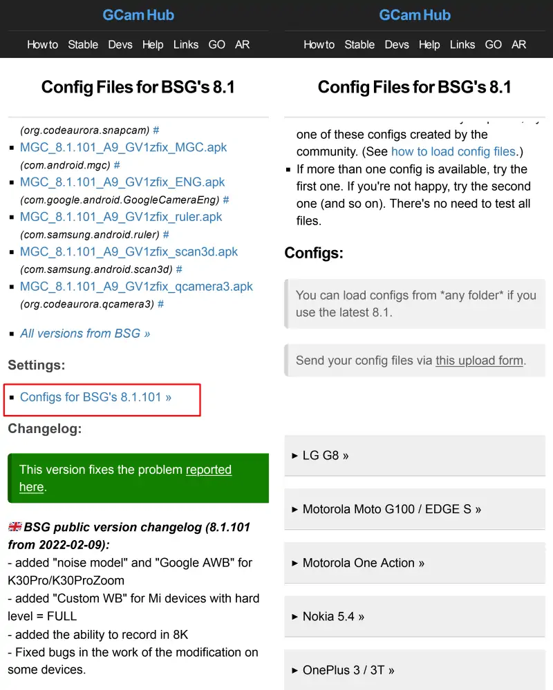 Download Configs File For Google Camera Redmi 12