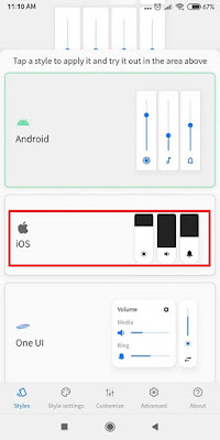 How to Change Android Volume Slider Display to Like Iphone 2