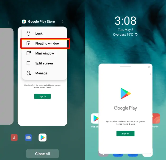 How To Enable Floating Window On Realme C11 - DroidBeep