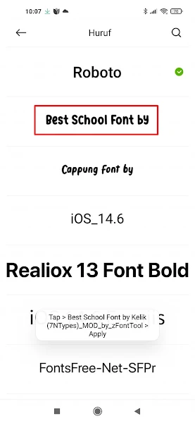 Select the Best School Font